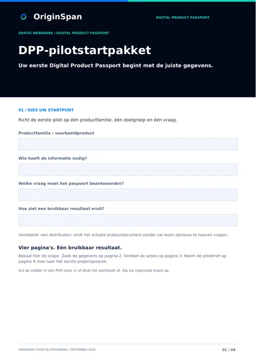 DPP-pilotstartpakket