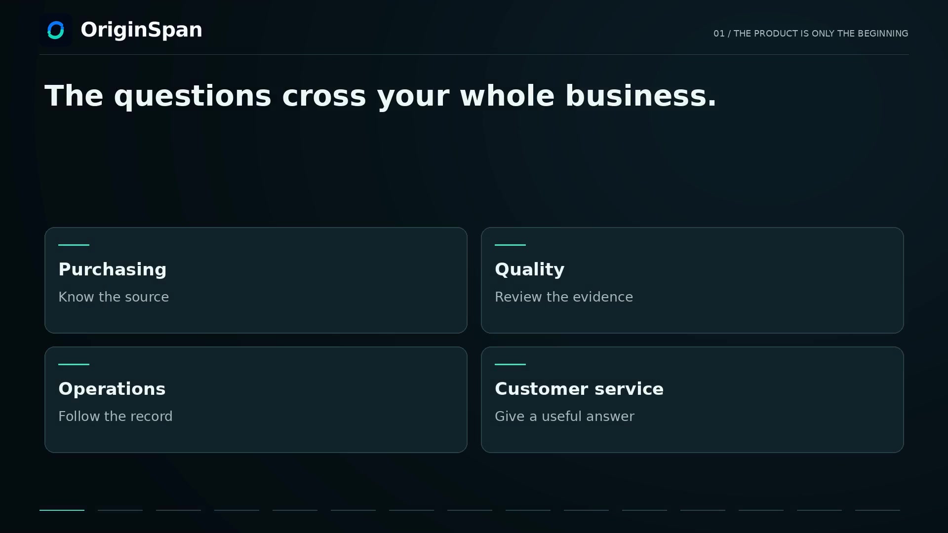 OriginSpan DPP platform demonstration